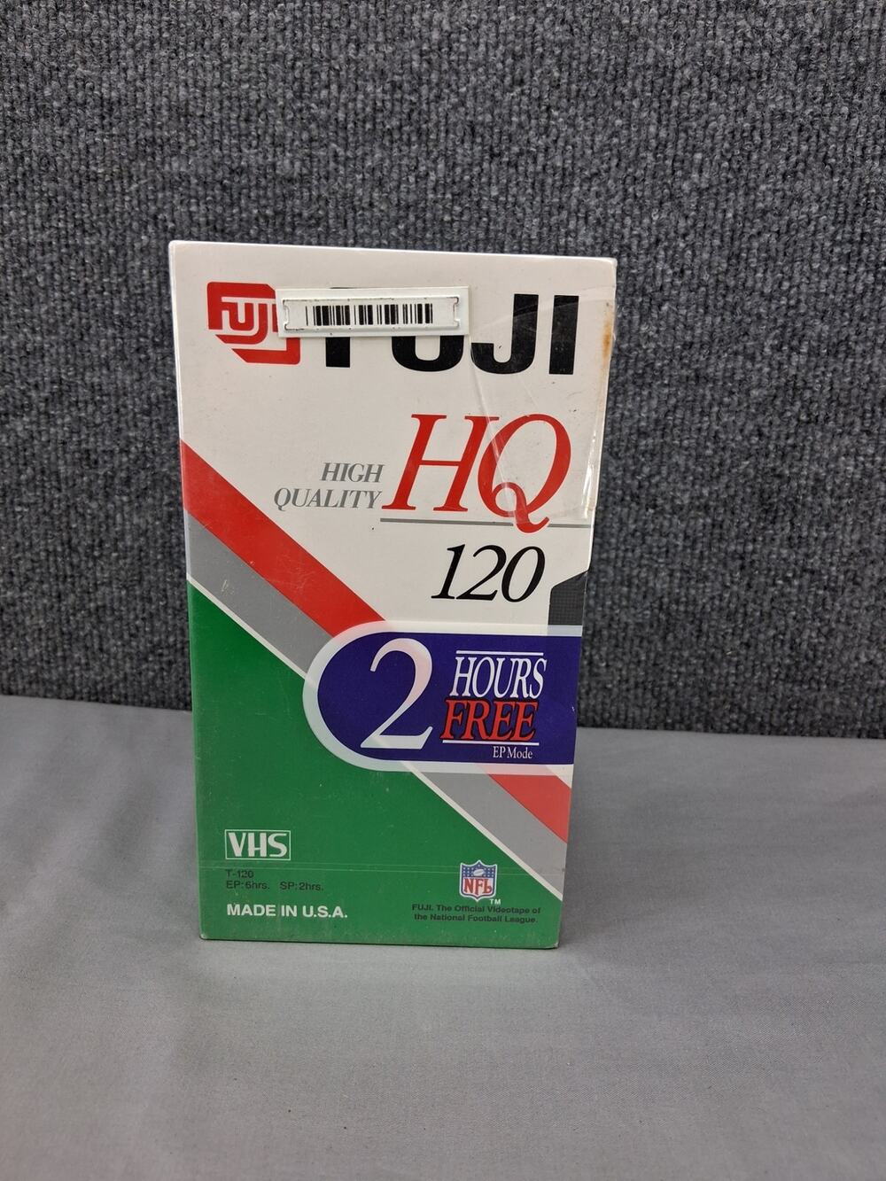 Lot 5 Fuji Blank VHS Tapes 4 Hq120 1 Hq160 Brand New
